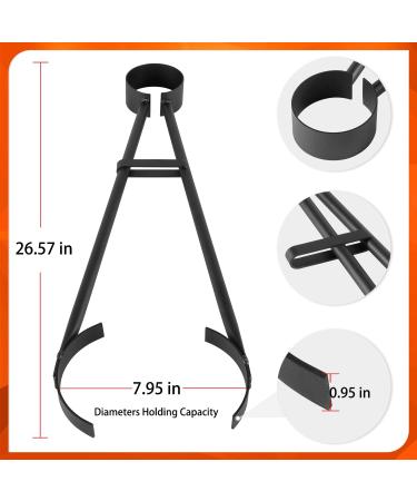 Foundry Crucible Flask Tongs for Metal Melting - Gold, Silver, Copper | Refinery Crucibles Casting Tool - Buy Online on SooperMarket.com