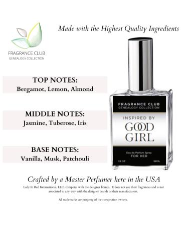 Inspired by Good Girl 1.9 oz. EDP Womens fragrance with Bergamot Jasmine and Vanilla is a captivating fragrance. - Buy Online on SooperMarket.com