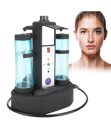 Hydrogen Oxygen Bubble Machine, Skin Care Equipment for Skin Rejuvenation Firming Face Cleansing Whitening Rejuvenation Skin Care Machine, BLACK