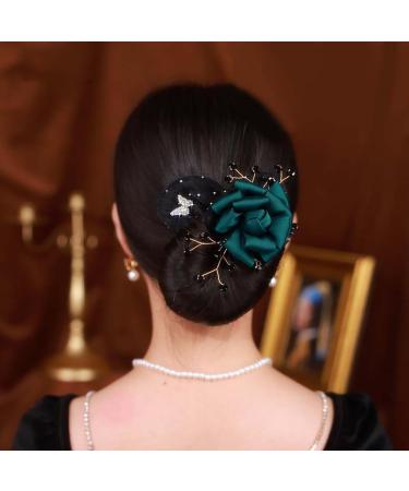Bun Maker Flower Deft Hair Bun Roller Maker Hair Bun Maker Elegant Hair Buns Supplies Beauty Products for Dating Traveling Gatherings Stage Performance - Buy Online on SooperMarket.com
