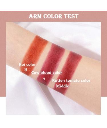 3-in-1 Velvet Matte Lipstick | Long-Lasting Waterproof Makeup | Moisturizing Lipstick Trio - Buy Online on SooperMarket.com