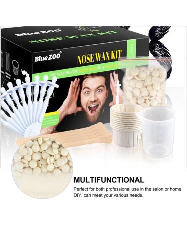 Nose Wax Kit for Hair Removal Effective Waxing for Nose Eyebrow Lips & Mustache | International Shipping Available - Buy Online on SooperMarket.com