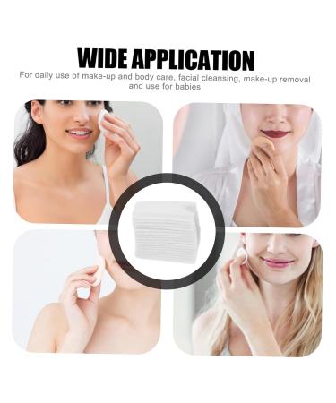 Beaupretty Pressed Edge Cotton Pads - 100 Pcs Makeup Remover Tool | Portable Face Cushions & Nail Polish Remover Pads - Buy Online on SooperMarket.com