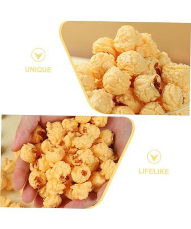KICHOUSE 10pcs Corn Kernel Model Home Decor Restaurant Display Prop Diy Popcorn Accessory Simulation Popcorn Models Imitation Popcorn Decoration Popcorn Prop Phone Case Child Earrings Pvc - Buy Online on SooperMarket.com