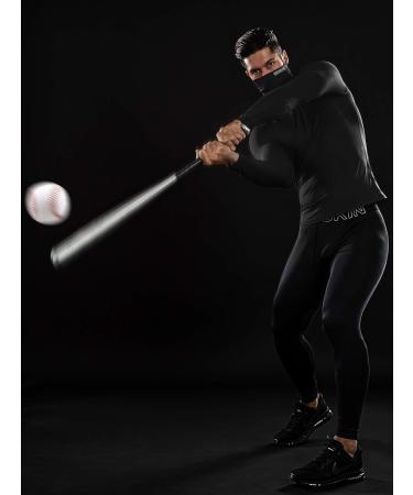 DRSKIN Men's Turtleneck Compression Shirt Top - Long Sleeve Baselayer for Running - X-Large - Buy Online on SooperMarket.com