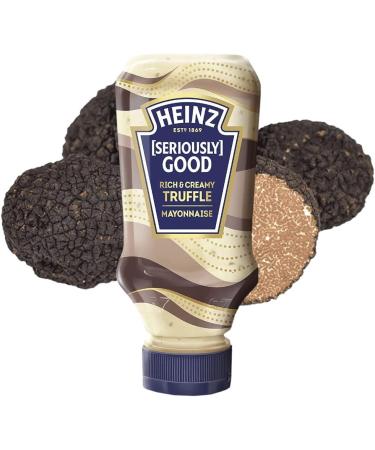 Heinz Seriously Good Truffle Mayo 220ml - Premium Truffle Mayonnaise (1 Pack) - Buy Online on SooperMarket.com