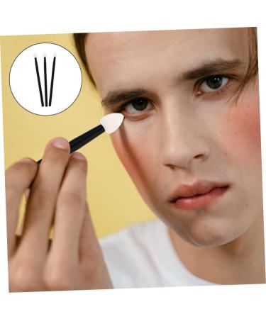 PLAFOPE 3pcs Makeup Brush Makeup Applicator Sponges Makeup Black Plastic Handle - Buy Online on SooperMarket.com