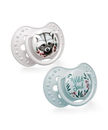 LOVI Dynamic Pacifier 0-2 Months Silicone BPA-free Wild Soul Boy