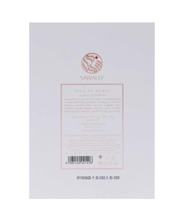 Sawalef Soul of Dubai - Captivating Body Spray for Women - Intense Long-lasting Scent with Notes of Sandalwood Jasmine and Musk - 2.7 oz EDP Spray - Buy Online on SooperMarket.com
