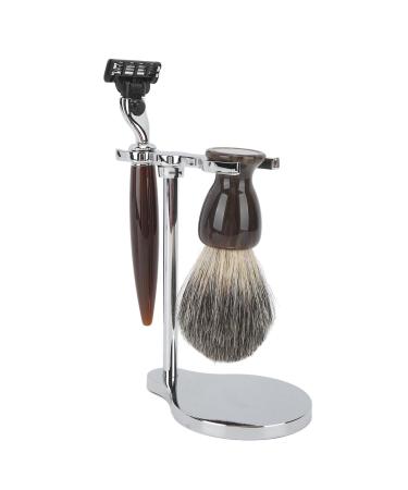 Razor set for men razor set for men vintage wet shaving care set safety razor with a beard brush soap shell stand and soap