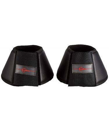 Kerbl Protecto Bell Boots black 1 pair black warmblood