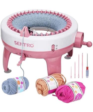 Yohencin Knitting Machine  Smart Weaving Loom Knitting Board Rotating Double Knitting Loom Machine  40 Needles Knitting Round Loom Hand Artifact Wool Machine DIY for Adults and Kids