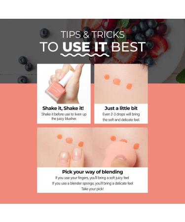 Buy A Pieu Juicy Pang Water Blusher RD01 - 0.31 oz (9 g) for Flawless Skin - Buy Online on SooperMarket.com