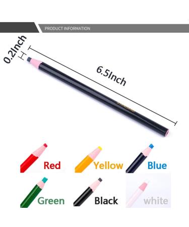 Lohas Select 12 Pieces Sewing Mark Pencil Tailor's Marking Tools - Free Cutting Crayons, Fabric Pencil 6 Colors - Buy Online on SooperMarket.com