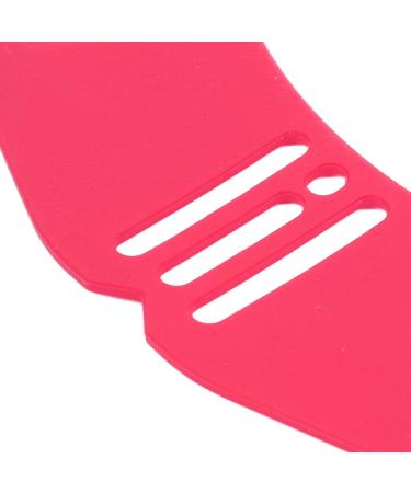 Nose Shadow Template & Silicone Contour Tool Set for Makeup | Rose Red Eyebrow & Beauty Applicator - Buy Online on SooperMarket.com