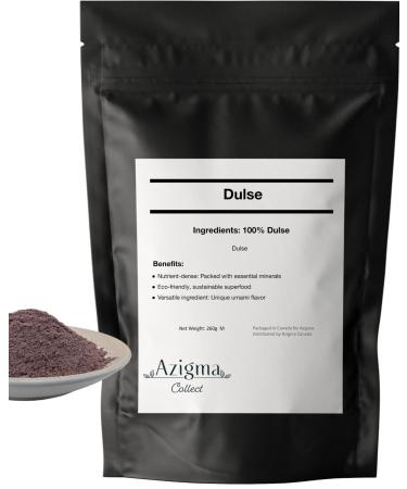 Premium Dried Dulse Powder 260g (9.2 oz) Nutrient-Rich Sea Vegetable for Culinary Use Sustainable and Eco-Friendly