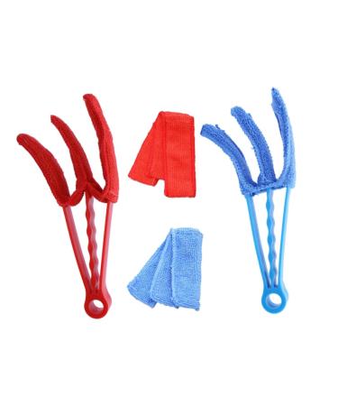 FRCOLOR 4 Pcs Window Duster Air Conditioner Seam Cleaning Brush Blinds Cleaner Multifunctional Cleaner Window Brush Shutter Cleaner Multifunctional Cleaning Brush Sewing Brush Air Outlet