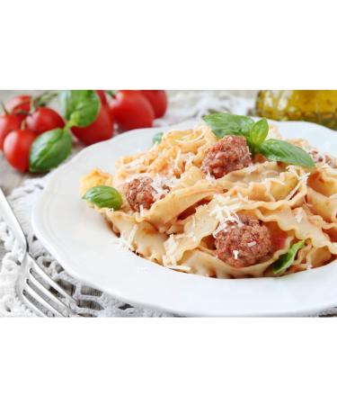 Mafaldine Italian Pasta di Gragnano IGP | USDA Certified Organic | 17.6oz | 500g | Premium Quality Pasta - Buy Online on SooperMarket.com