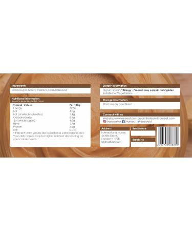 Sweet and Spicy Peanut Butter| 265g - Buy Online on SooperMarket.com