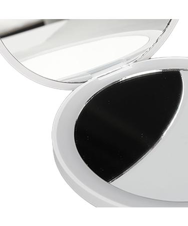 LED Lighted Travel Makeup Mirror Round LED Pocket Mirror Portable Foldable Mini LED Lighted Pocket Makeup Mirror for Travel - Buy Online on SooperMarket.com