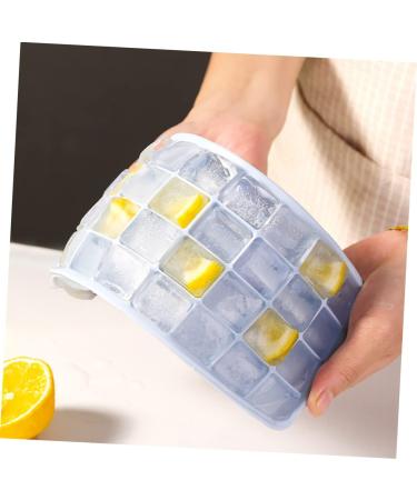 Cabilock 3pcs Silicone Ice Tray Mold Silicone Ice Trays Silicone Ice Maker Ice Cubes Ice Mold 25X10X2.5CM Assorted Color - Buy Online on SooperMarket.com