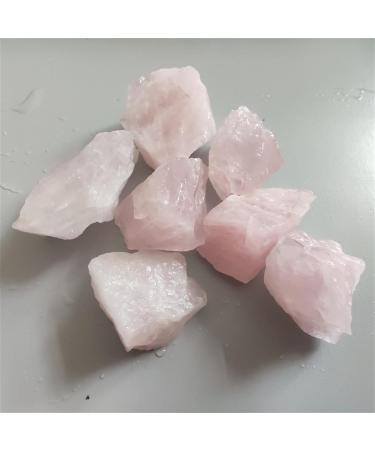 100g Natural Rough Pink Crystal Stone Rose Quartz Minerals Specimen Crystal Real Crystal Stone and Fish Tank Decor Pendant 2-4cm Pink - Buy Online on SooperMarket.com
