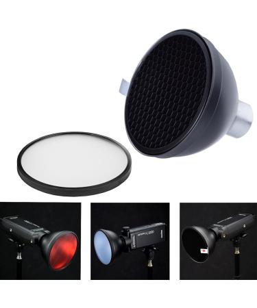 Godox AD-S2 Standard Reflector with Soft Diffuser & AD-S11 Speedlite Accessories for AD200, AD200PRO, AD360, AD360II Flashes - Buy Online on SooperMarket.com