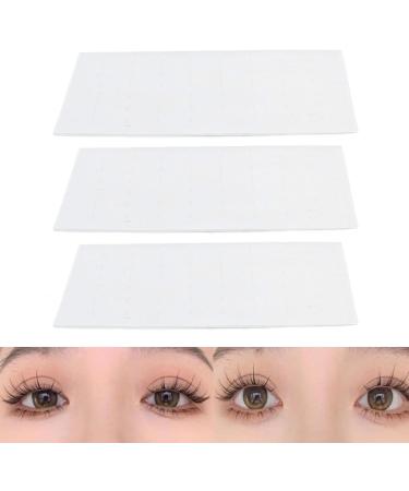 Self Adhesive Eyelash Strips 3 Sheets Long Lasting Reusable Self Adhesive Eyelash Strips for False Eyelashes (6mm) - Buy Online on SooperMarket.com