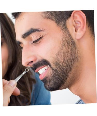 Buy NOLITOY Nose Hair Remover & Mustache Trimmer - Portable Stainless Steel Clippers 9.8x2.9cm Yellow - Fast International Shipping - Buy Online on SooperMarket.com