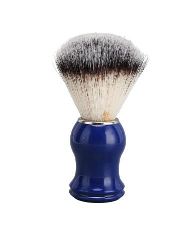 Men's Shaving Brush with Blue Handle - Salon Quality Lightweight Nylon Brushes for Comfortable Shaves - Perfect Gift for Boyfriends and Dads - Buy Online on SooperMarket.com