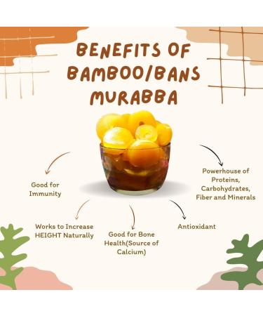 Saheli Homemade Bamboo/Bans Murabba "Height Improver and Immunity Booster" 400G - Buy Online on SooperMarket.com