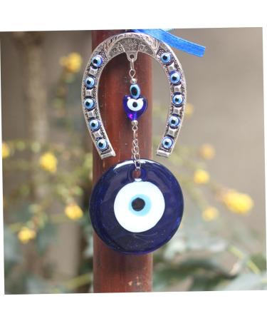 ORFOFE 1pc Blue Eyes Pendant Car Christmas Decorations Car Key Ring Turkish Evil Eye Pendant Household - Buy Online on SooperMarket.com
