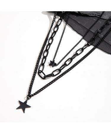 Stylish Oralgos Pentastar Necklace for Women - Versatile Alloy Collarbone Chain Jewelry - Buy Online on SooperMarket.com