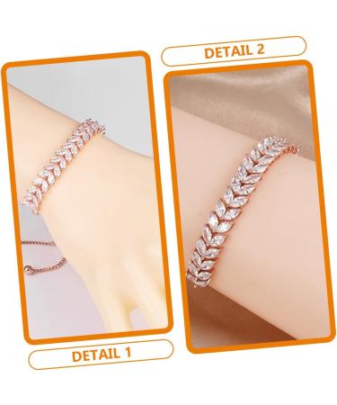 PACKOVE High-end Simple Bracelet Adjustable Bracelet Metal Bracelets Enamel Teakettle World Map Wall Clock Crystal Bracelet Tennis Wristband Bracelets for Girls Accessories Zircon Wedding - Buy Online on SooperMarket.com