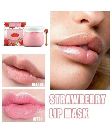 Buy Honey Pot Lip Balm & Mask | Propolis Moisturizing Lip Care - Day & Night Repair Anti-Cracking Honey & Strawberry - 10G - Buy Online on SooperMarket.com