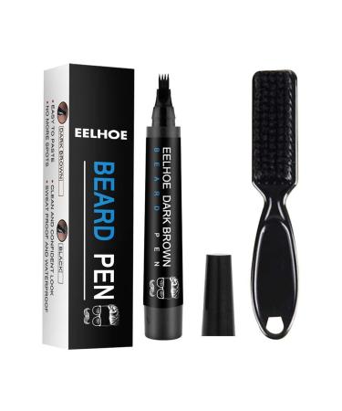 Nevay Bart Fill Pencil set waterproof deluxe beard fill pin brush beard amplifier mustache coloring forming tools brushes for contouring realistic beard