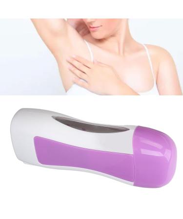 Compact Roll-On Wax Heater for Hair Removal - Portable Cartridge Slows Hair Growth 100ml EU 220V - Perfect for International Delivery - Buy Online on SooperMarket.com