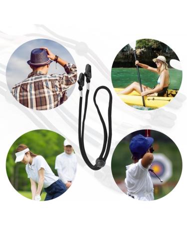 Dongker Hut Anti-Wind Lanyard Cord Clips - 5-Pack Hat Clip Set for Wind Resistance | Perfect for Walking Cycling Golf & Hiking - Buy Online on SooperMarket.com