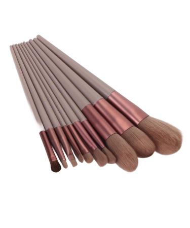 Soft Lightweight Portable Makeup Brushes Set with Storage Bag | Ideal for Loose Powder Concealers Eye Shadows & Blush - Ship Worldwide - Buy Online on SooperMarket.com
