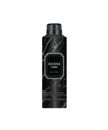 Guess UOMO Deodorizing Body Spray For Men, 6.0 Oz.