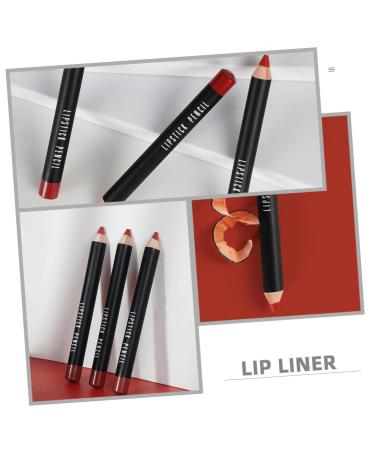 2pcs Waterproof Matte Lip Liner Pencils - Long-lasting Lipstick for Perfect Lip Shape | Shop Now - Buy Online on SooperMarket.com