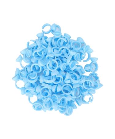Glue Rings for Eyelash Extensions | Blue Excess Glue Cups - International Shipping Available - Buy Online on SooperMarket.com