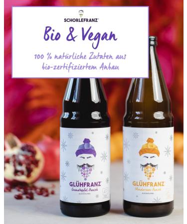 Buy SCHORLEFRANZ Gl hfranz Punch Pomegranate (3 x 0.75 l) - International Shipping Available | Premium Herbal Beverage - Buy Online on SooperMarket.com