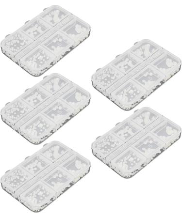 Nail Art Beads Charms White Nail Charms Small Home Decor for Girl (DQ-A02) - Buy Online on SooperMarket.com