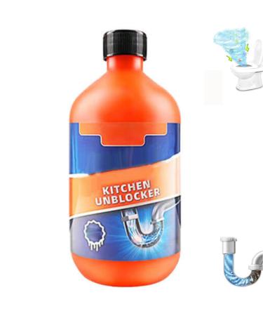 Pipeline Dredging Agent-Kitchen Unblocker Powerful Pipe Dredge Agent Homebbc Pipe Cleaner Sink Drain Cleaner for Kitchen Toilet Pipeline Cleaning Tool (1)