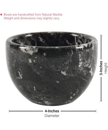 Handmade Marble Shaving Bowl for Men - Radicaln Shaving Cream Bowl for Barber Supplies - Ideal for Beard Clean Up and Esthetician Use - Buy Online on SooperMarket.com