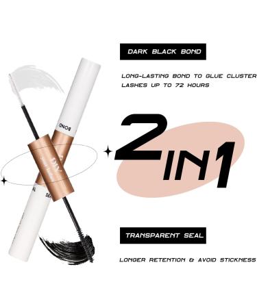 DIY Lash Extension Kit - 320PCS Cluster Lashes with Lash Bond and Seal, Applicator, Remover - C/D Curl Individual Eyelash Extension Kit - 10-16mm - 30D+40D-0.07D-KIT - Buy Online on SooperMarket.com