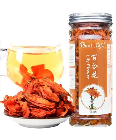 Plant poison pure natural lily tea 100% pure natural lily tea premium lilies dried organic health lilie flower tea 35g 35g --- Lily