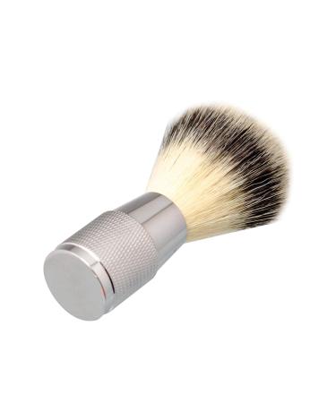 Magidaal 4.3 Inch Hair Shaving Brush - Soft Nylon Bristles Metal Handle Salon Quality Facial Cleaning Tool - Buy Online on SooperMarket.com
