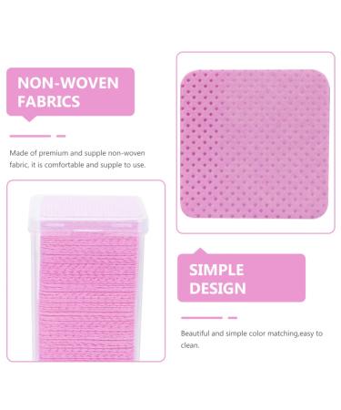 KALLORY Makeup Wipes & Nail Polish Remover Pads - Lint Free Eyelash Extension Cleaning Cotton Pads (4 Boxes) | Shop Internationally - Buy Online on SooperMarket.com